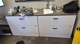 [#D5-27] Credenza, wood with 2 FF lateral
