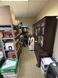 [#D21-4] 2 piece cabinet (tall) w glass doors