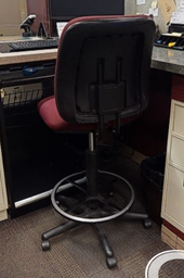 [#B12-7] Teller task chair no arms