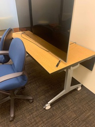 [#C12-57] Rolling desk / table