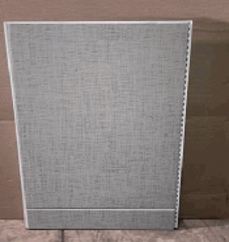 [#I13-121] Teknion, Leverage Mockup, Floor Flush Panel - Standard, 24Wx42H, (Formerly Rebecca DIX/PST)