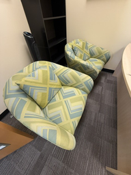 [#B12-47] Green Lounge Chairs