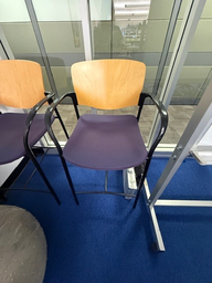 [#B1-48] High Back Bar Stools
