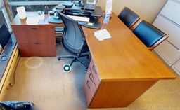 [#E6-2] L-Shaped desk