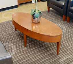 [#C3-15] Oval coffee table