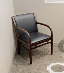[#B9-2] Black guest chair
