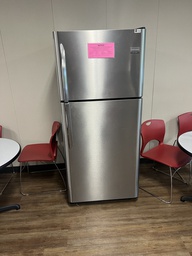 [#G10-26] stainless fridge