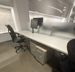 [#C12-4] Benching Station Pod of 4 (2 per side)