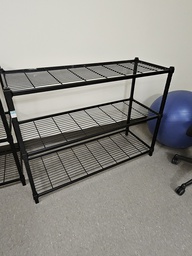 [#D3-6] Black Shelving