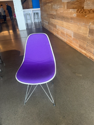 [#B8-112] Purple Guest Chair