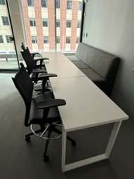 [#C12-62] White Tables 