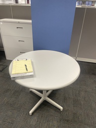 [#C2-33] 36" round table grey
