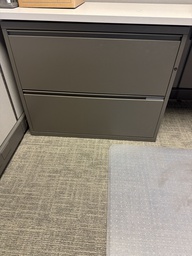 [#D6-182] 36x20x29 GREY FILING CABINET