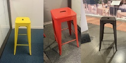 [#B1] Metal Stools (Assorted Colours)