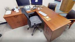 [#E6-2] L-Shaped desk