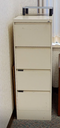 [#D10-11] 4D vertical file cabinet
