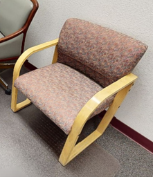 [#B9-13] Floral Guest Chair