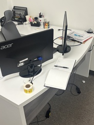 [#E6-8] L-Shaped reception Desk