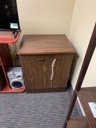 [#D30-56] 2-Door Cabinet - Wood