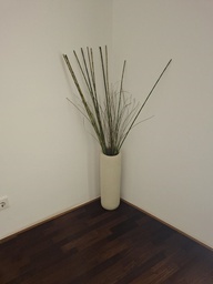 [#J5-35] Vase &amp; Plant (dry)