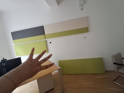 [#L1-56] Wall Panel - Green &amp; White