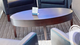 [#C3-5] Oval coffee table