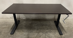 [#E10-20] 60" Dark Desk