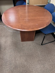 [#C4-Picture #17] Brown Color round guest table