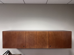 [#D23-Picture #64] Mounted Wooden Overhead Cabinets