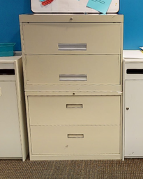 [#D6-21] 2D lateral file cabinet