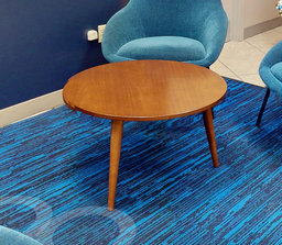 [#C3-7] Round coffee table