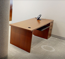[#E3-1] 1 Ped desk