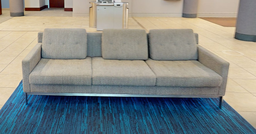 [#B7-6] 3-seat grey Couch