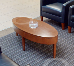 [#C3-25] Oval coffee table