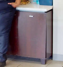 [#D20-7] 2-door coffee cabinet