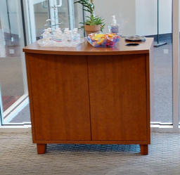 [#D20-7] 2-door coffee cabinet