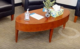 [#C3-10] Oval coffee table