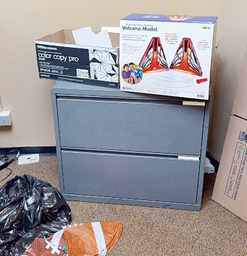 [#D6-9] 2D lateral filing cabinet