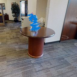 [#C4-14] round entrance table