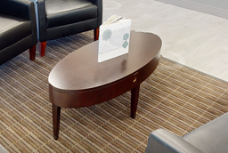[#C3-9] Oval coffee table