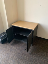 [#D19-45] Short storage cab w/wood top