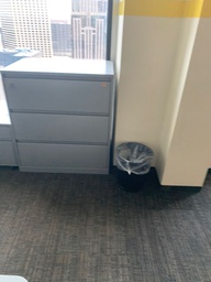[#D8-49] 36 w 3 drawer gray lateral