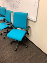 [#B5-55] Teal Conference Chair