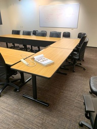 [#C12-58] 60 X 30 Conf Table--6 tables ganged together