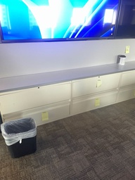 [#D6-76] 2-drawer lateral double wide w/single top