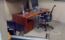 [#E3-3] Desk 1 ped