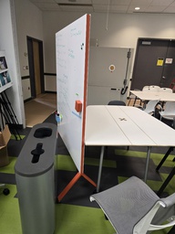 [#F0-8] Mobile white boards orange