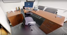 [#E6-3] L-Shaped desk