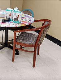 [#B9-7] Leaf guest chair