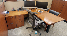 [#E6-3] L-Shaped desk